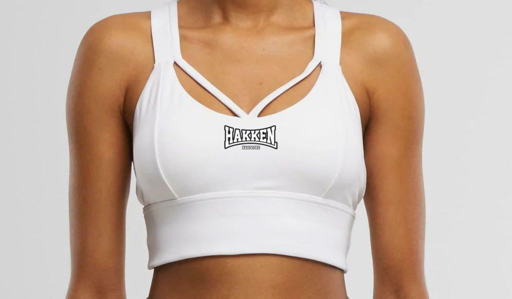 SPORTS BRA HAKKEN CROSSED WH