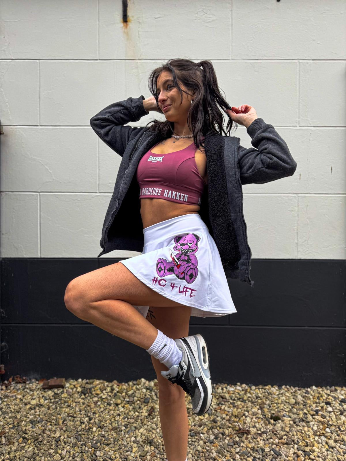 ROK HAKKEN TEDDY ROZE WH