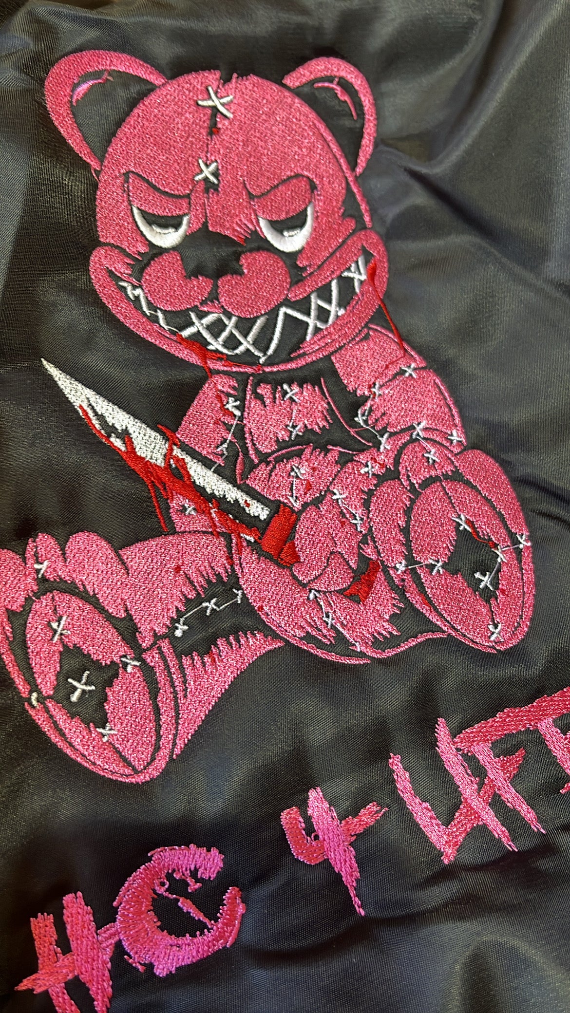 BOMBER JACKET HAKKEN TEDDY PINK