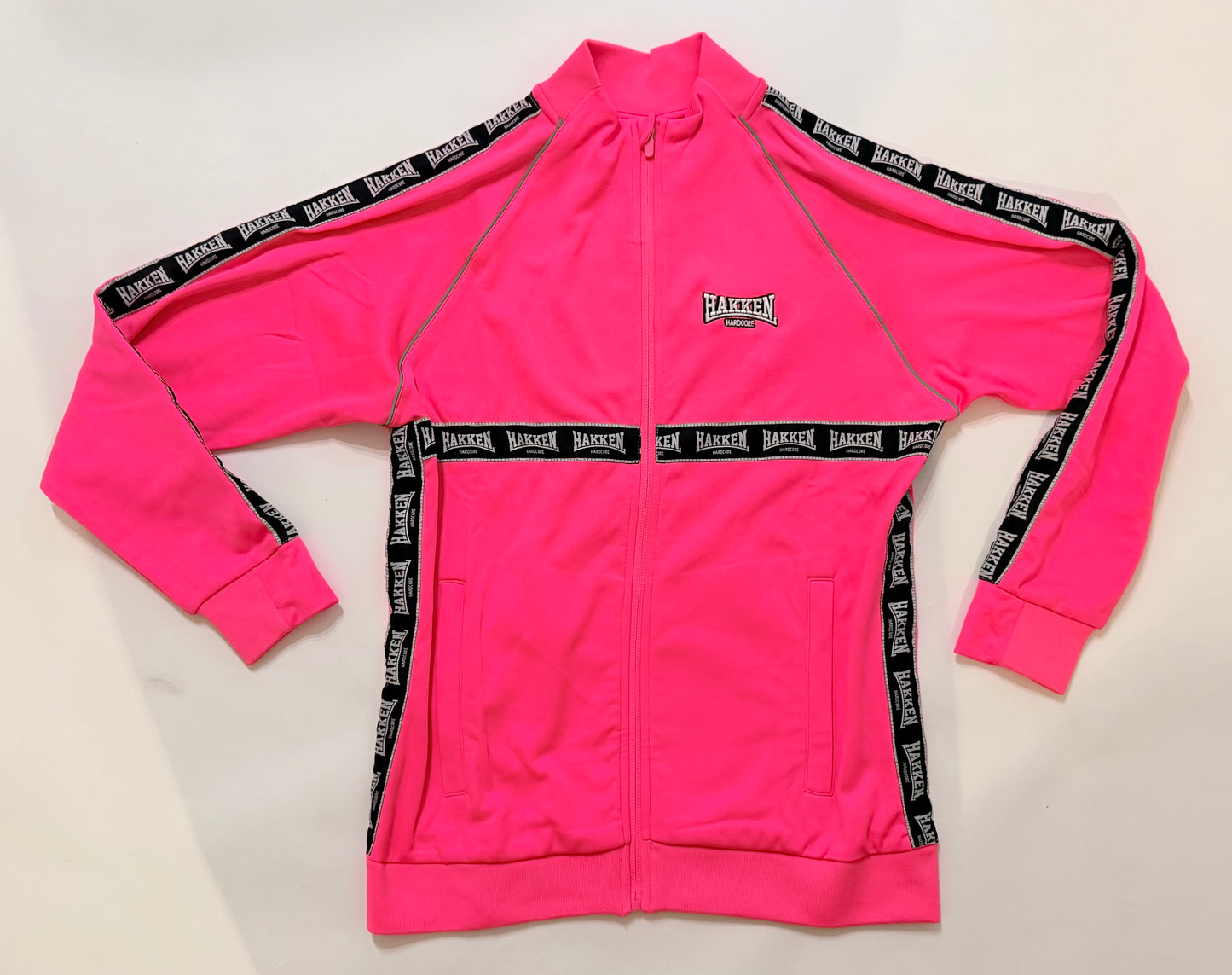 TRACK JACKET HAKKEN CLASSIC BANDA NEON PINK