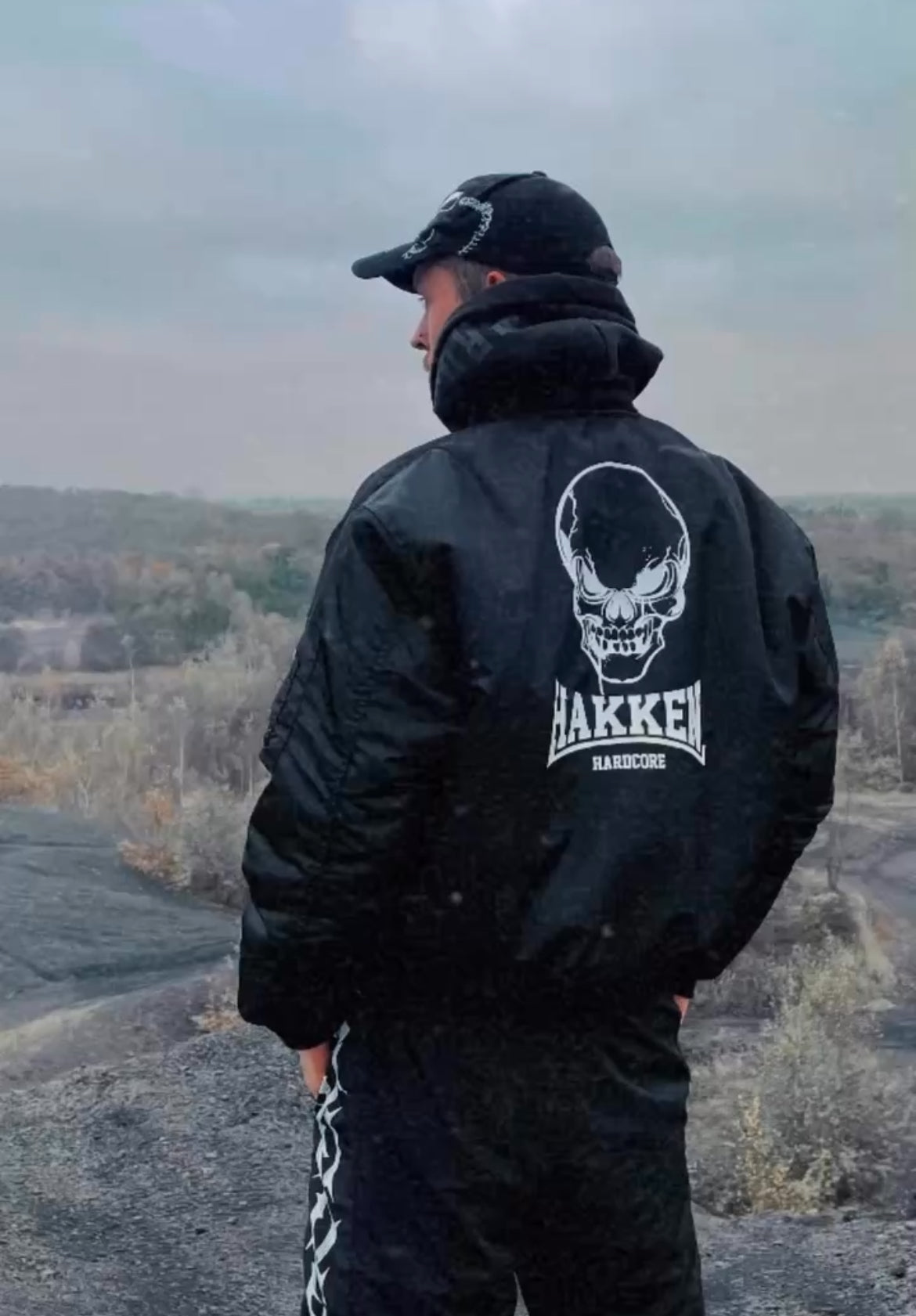 BOMBER JACKET HAKKEN LOGO