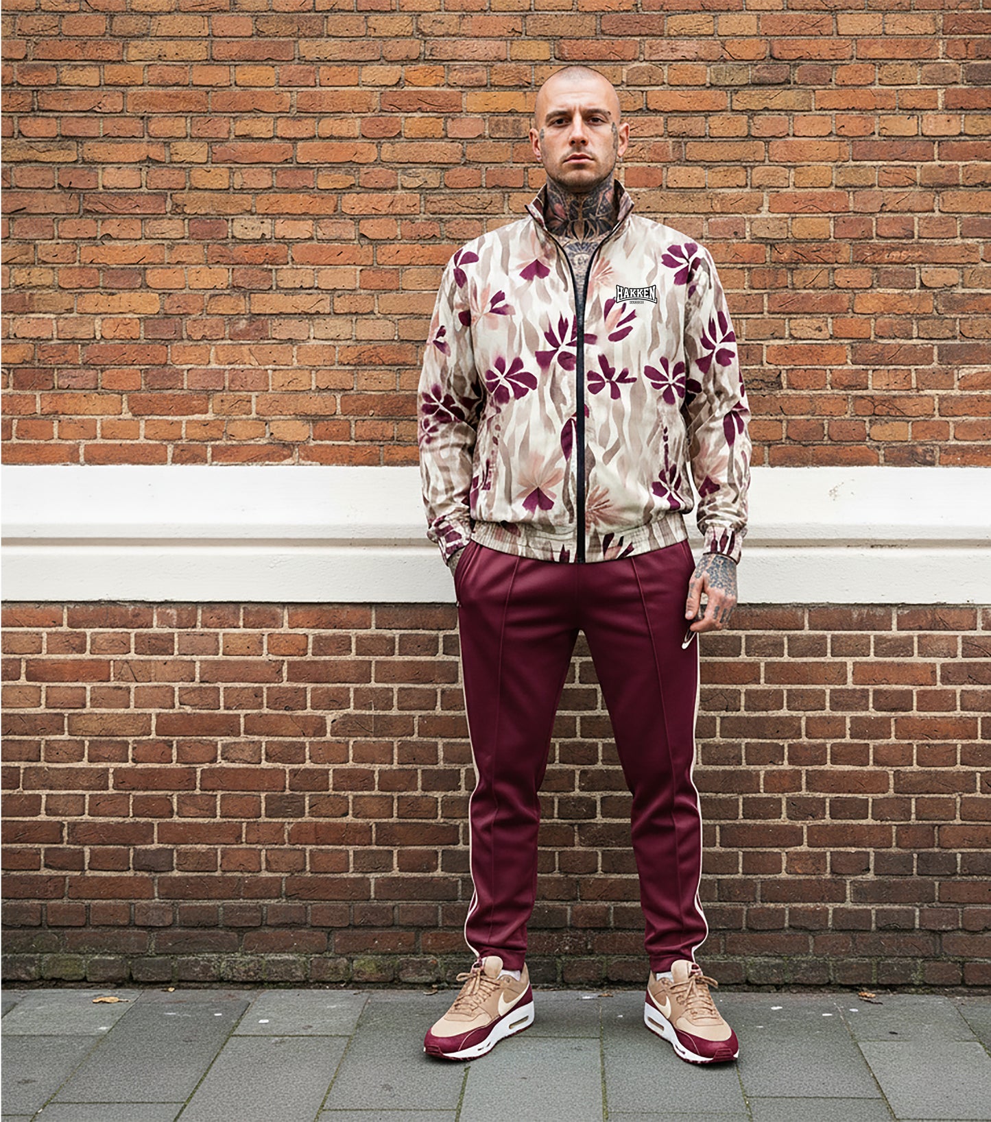 HAKKEN HARDCORE TRACKSUIT ARCHIVE BLOOM LIMITED ED