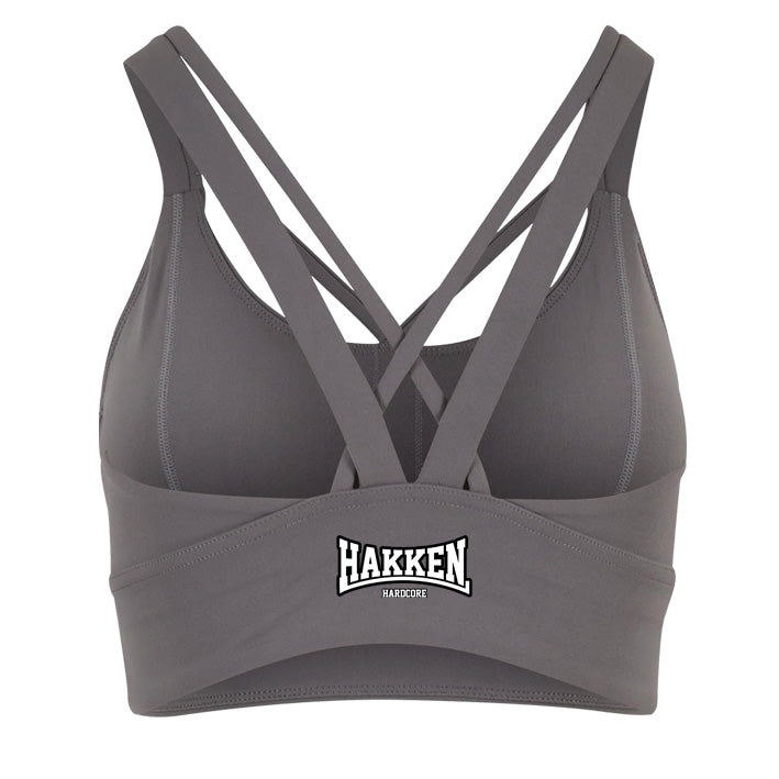 SPORTS BRA HAKKEN CROSSED STONE
