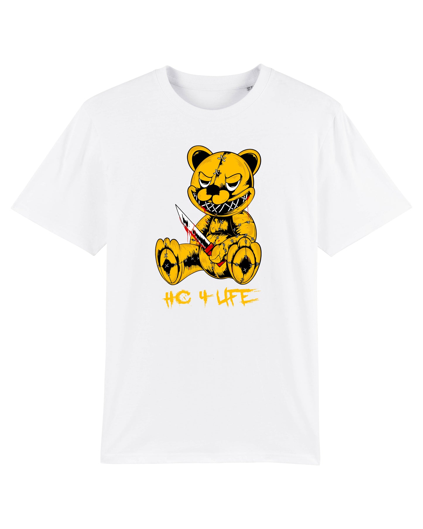 T-SHIRT HAKKEN TEDDY GEEL