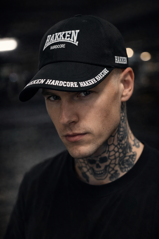 HAKKEN TRUCKER PET SCHEDEL Wit