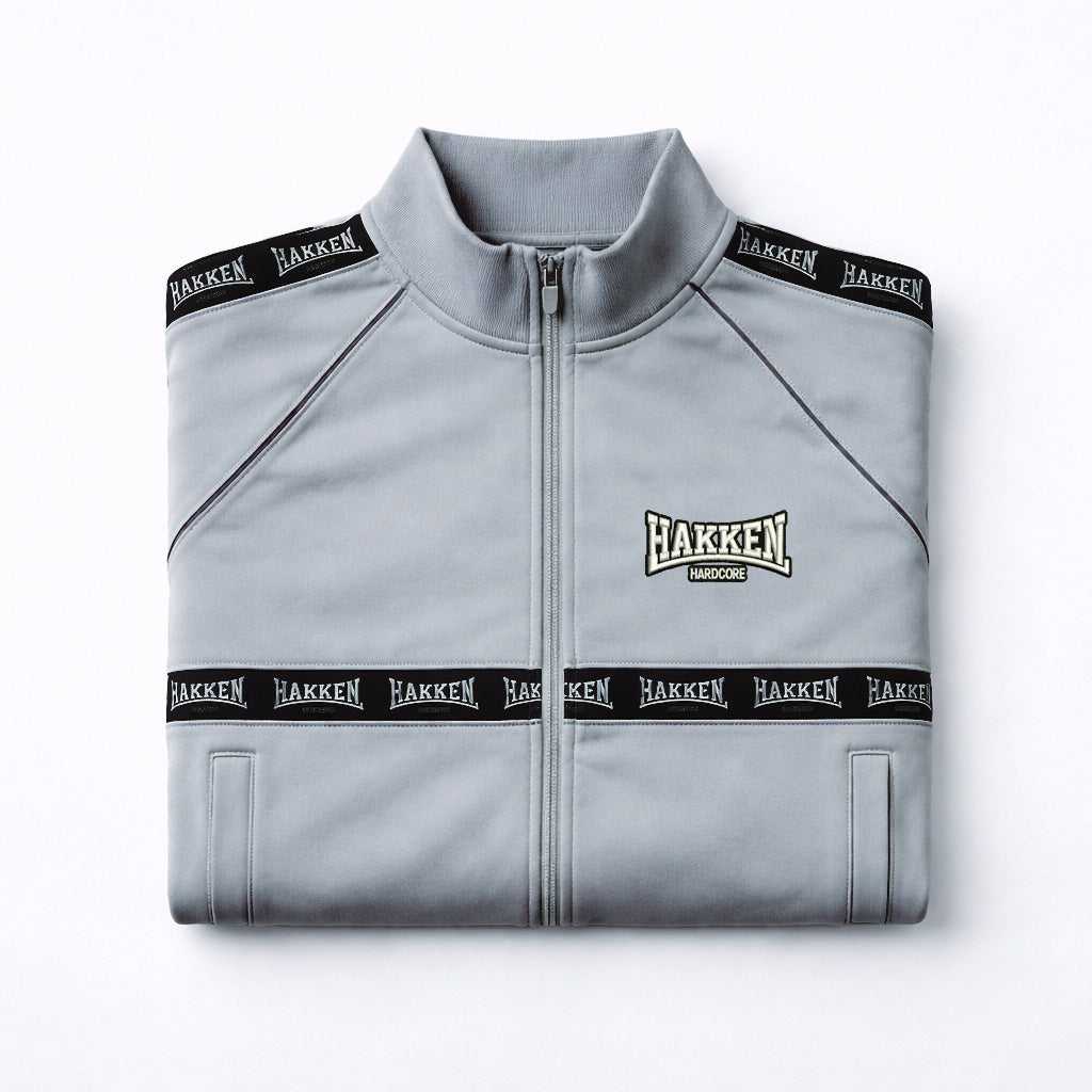 TRACK JACKET HAKKEN CLASSIC BANDA GREY