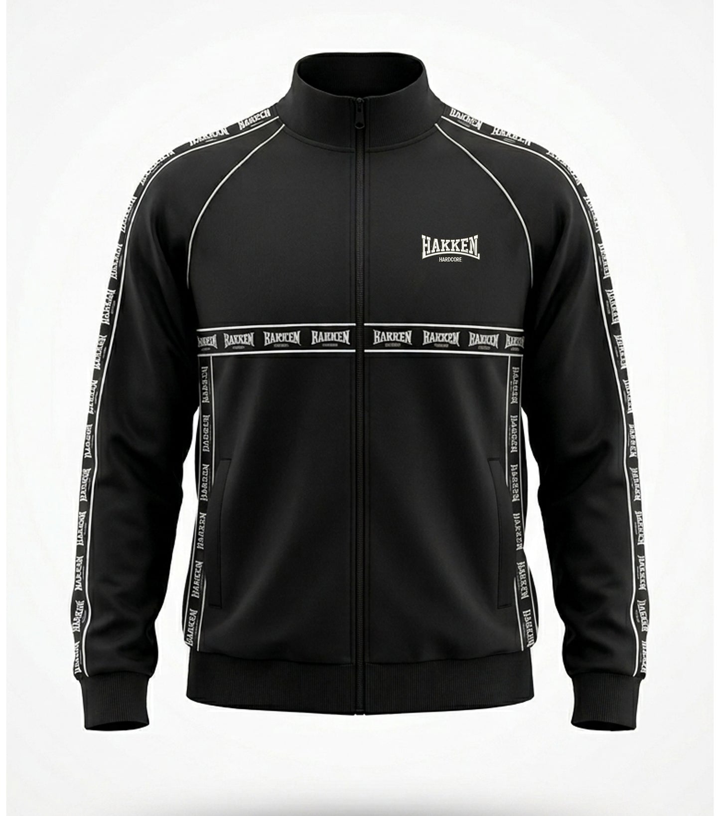 TRACK JACKET HAKKEN CLASSIC BANDA BK