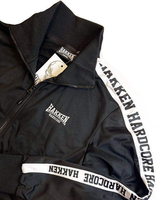 VESTE DE SURVÊTEMENT HAKKEN NOIR/BLANC