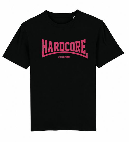 T-SHIRT HAKKEN ROTTERDAM Rose foncé