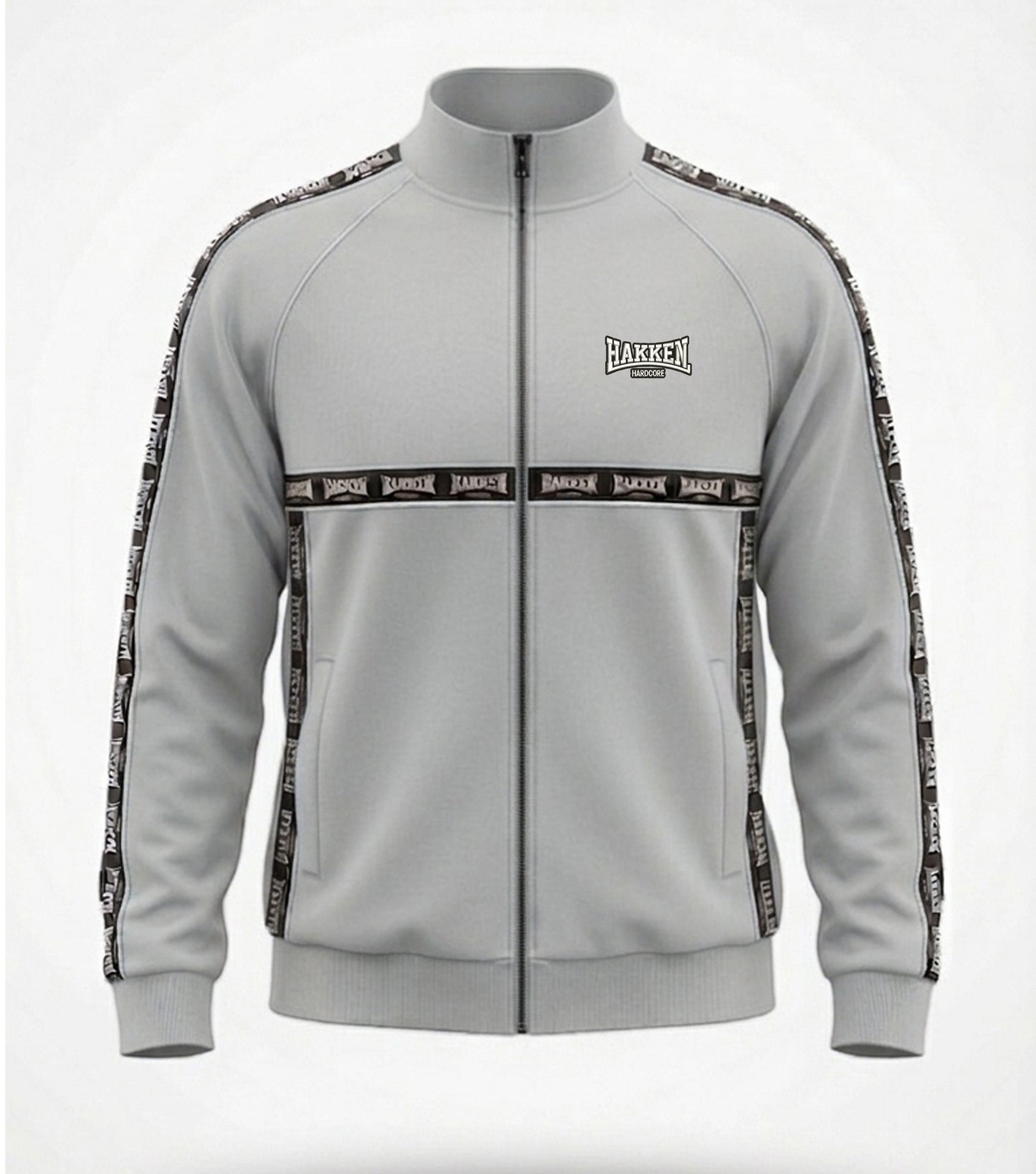 TRACK JACKET HAKKEN CLASSIC BANDA GREY