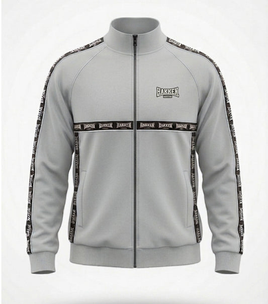 TRACK JACKET HAKKEN CLASSIC BANDA GREY