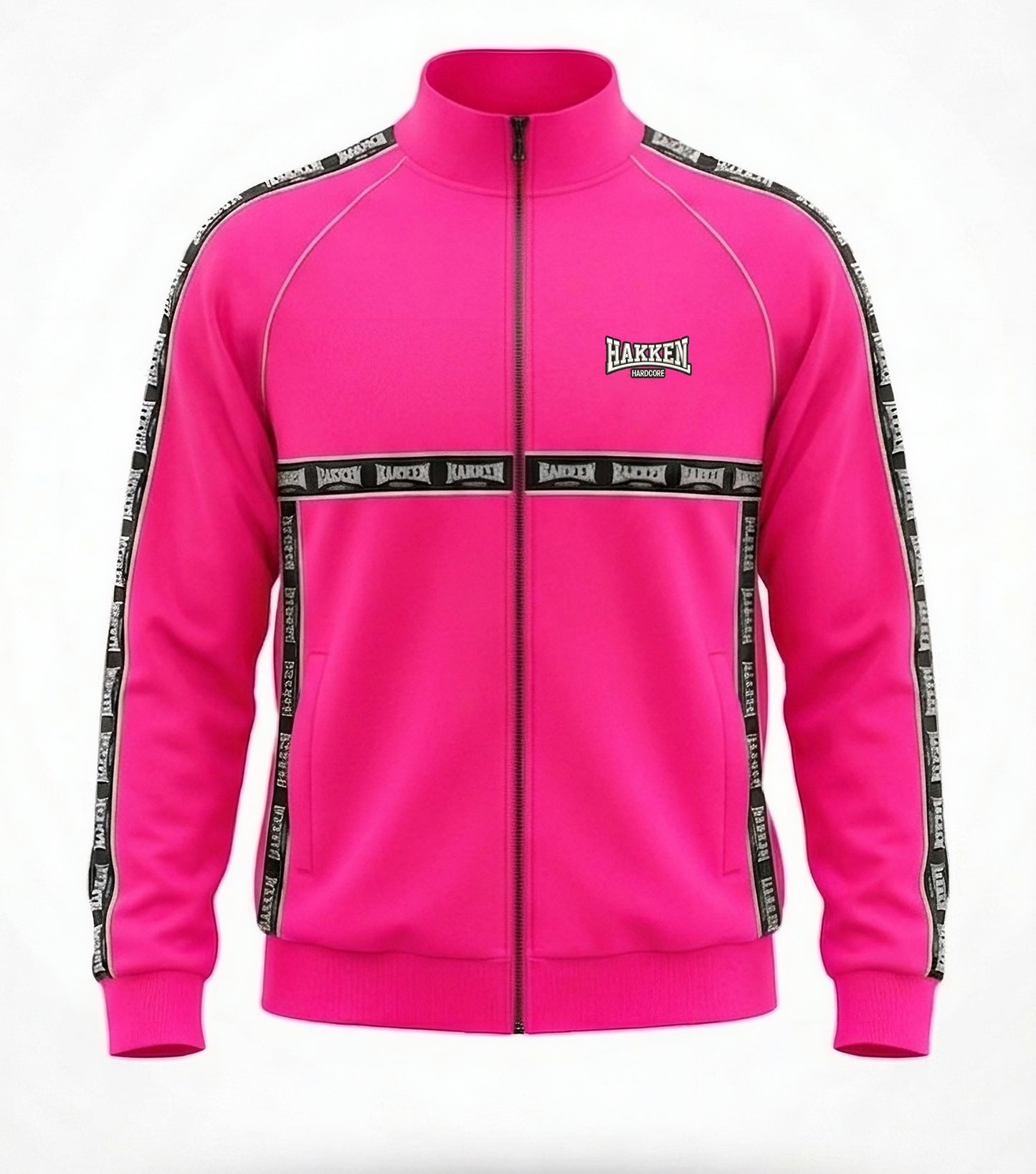 TRACK JACKET HAKKEN CLASSIC BANDA NEON PINK