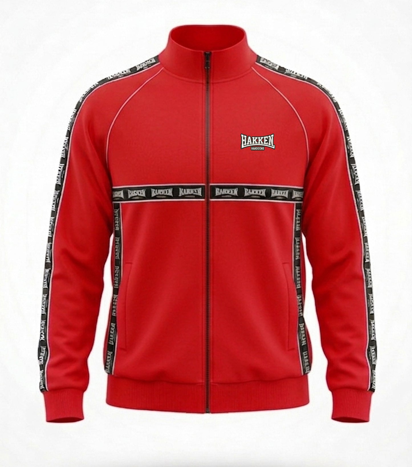 TRACK JACKET HAKKEN CLASSIC BANDA FIRE RED