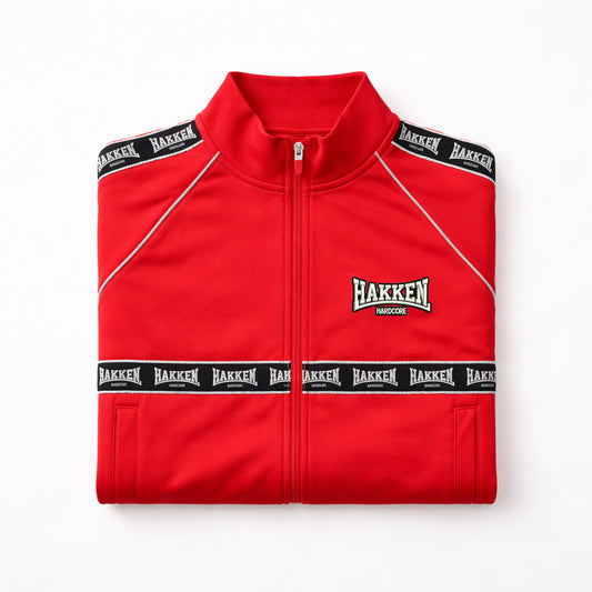TRACK JACKET HAKKEN CLASSIC BANDA FIRE RED