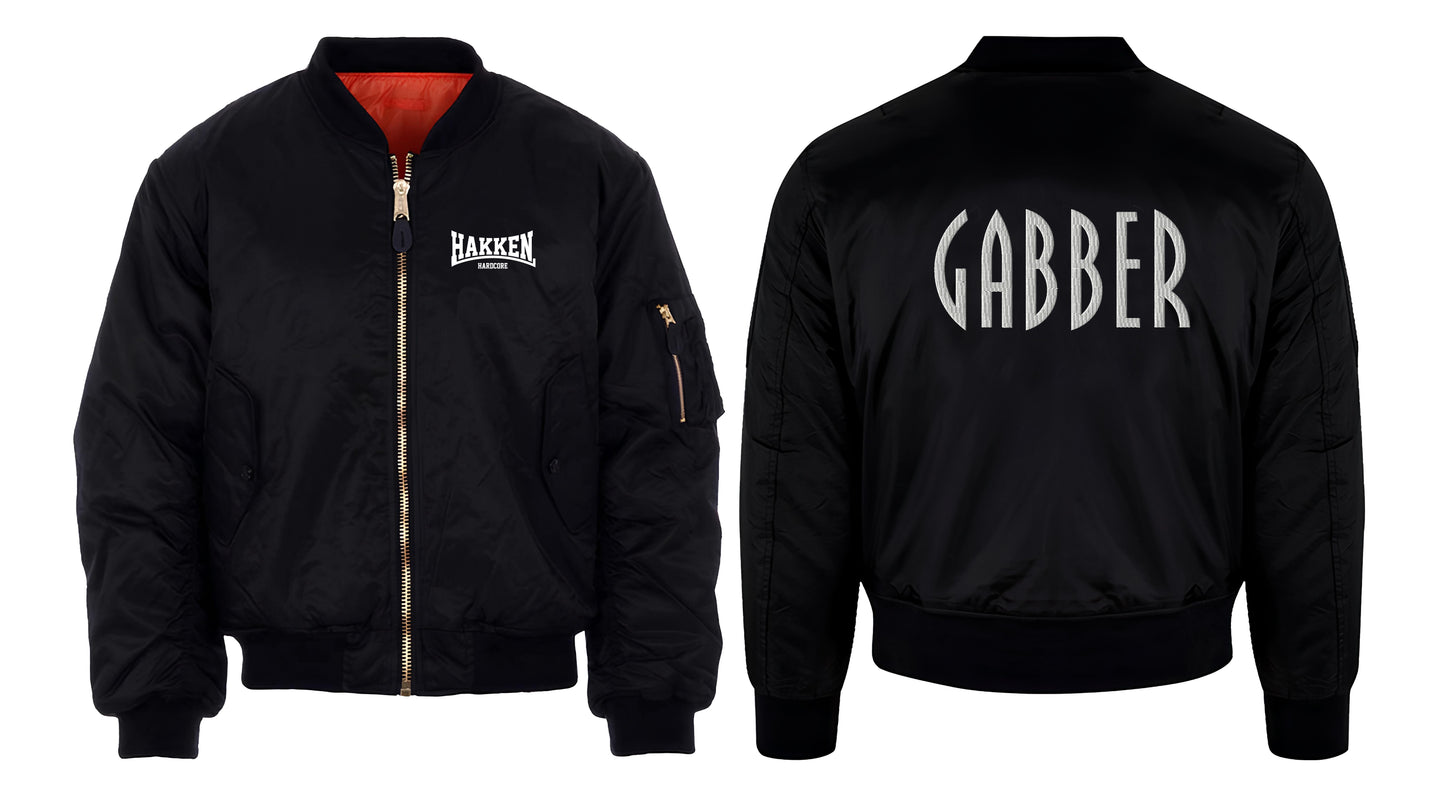 BOMBER JACKET HAKKEN GABBER DEATH