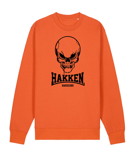HAKKEN SWEATSHIRT TOTENKOPF-LOGO