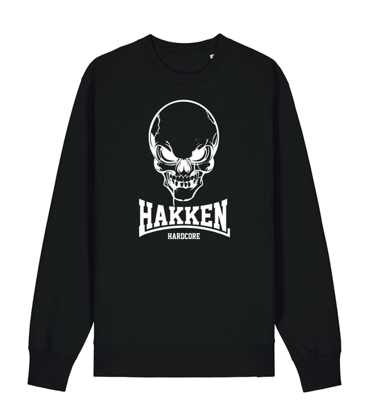 HAKKEN SWEATSHIRT TOTENKOPF-LOGO