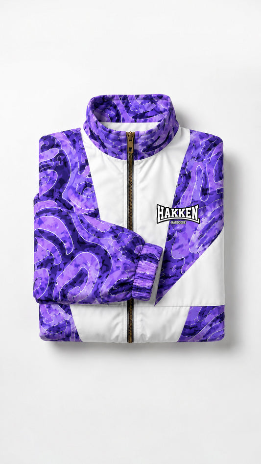 HAKKEN HARDCORE TRACKSUIT PURPLE MADNESS