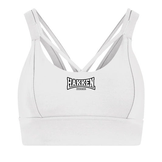 SPORTS BRA HAKKEN CROSSED WH