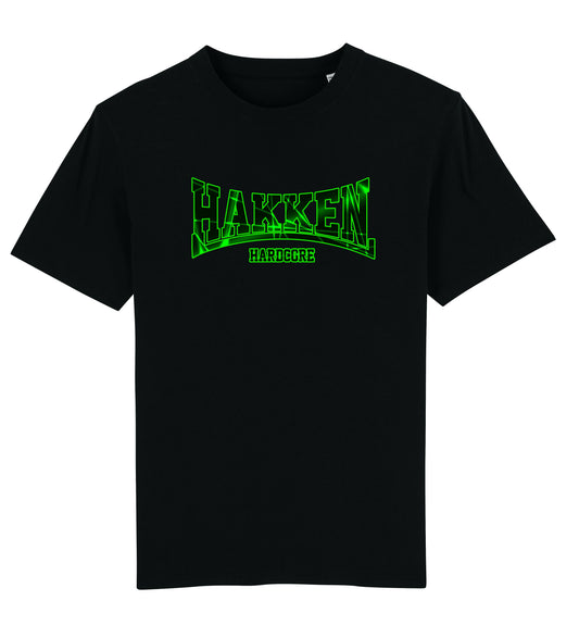 T-SHIRT HAKKEN LASER GRÜN