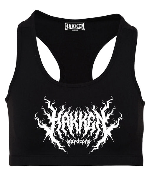 sport top bra hakken hardcore gabber gabberina  thunderdome metal brutal