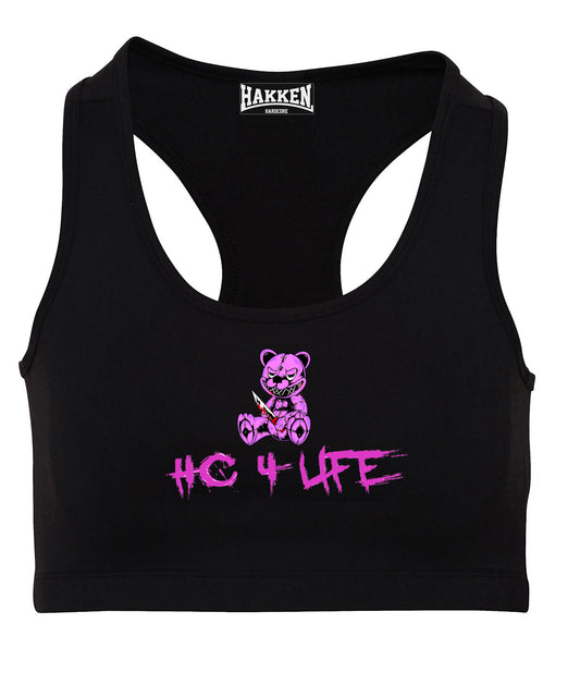 sport top bra hakken hardcore gabber gabberina  thunderdome teddy 